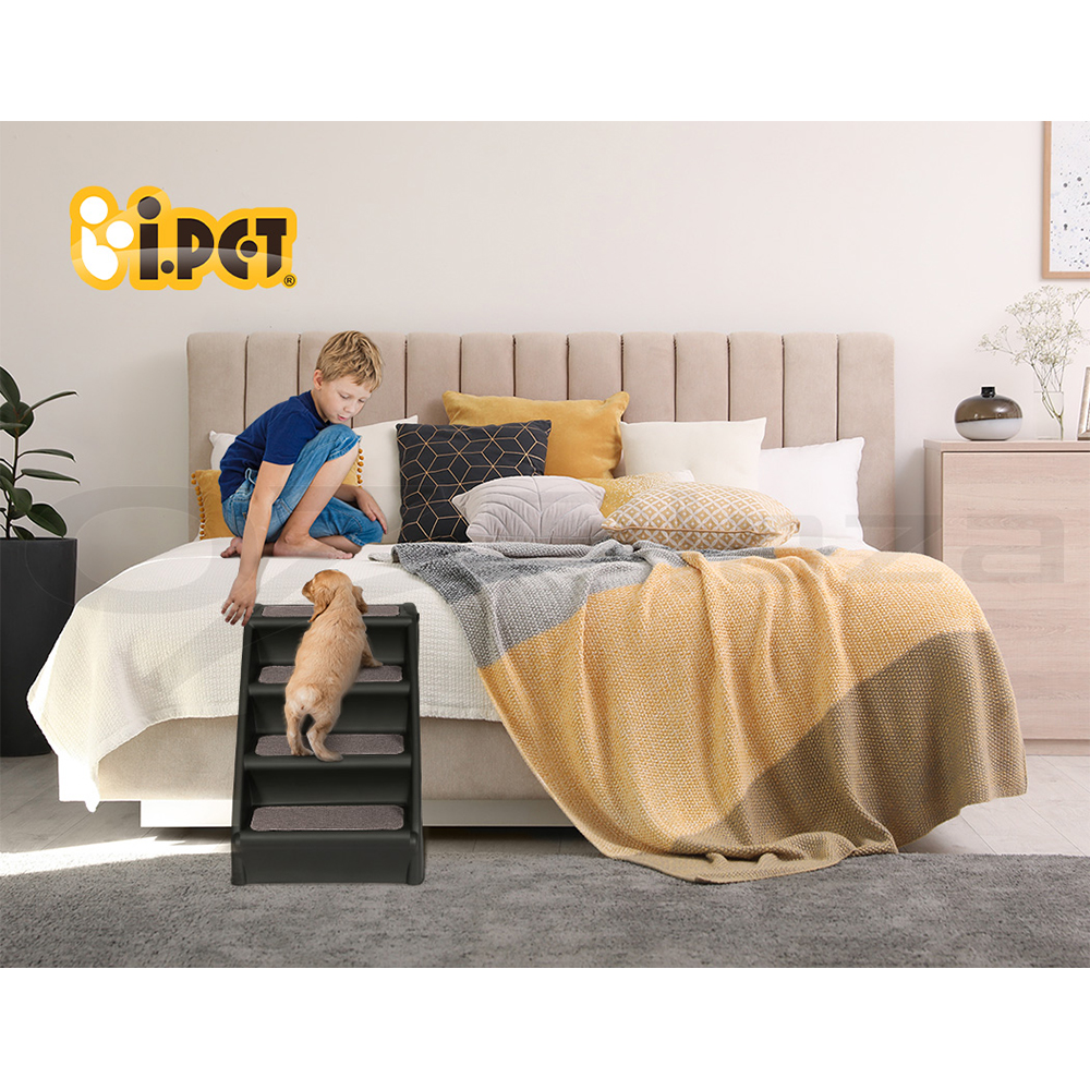 i.Pet Dog Ramp Steps For Bed Sofa Car Pet Stairs Ladder Travel Foldable Portable - Picture 15 of 72