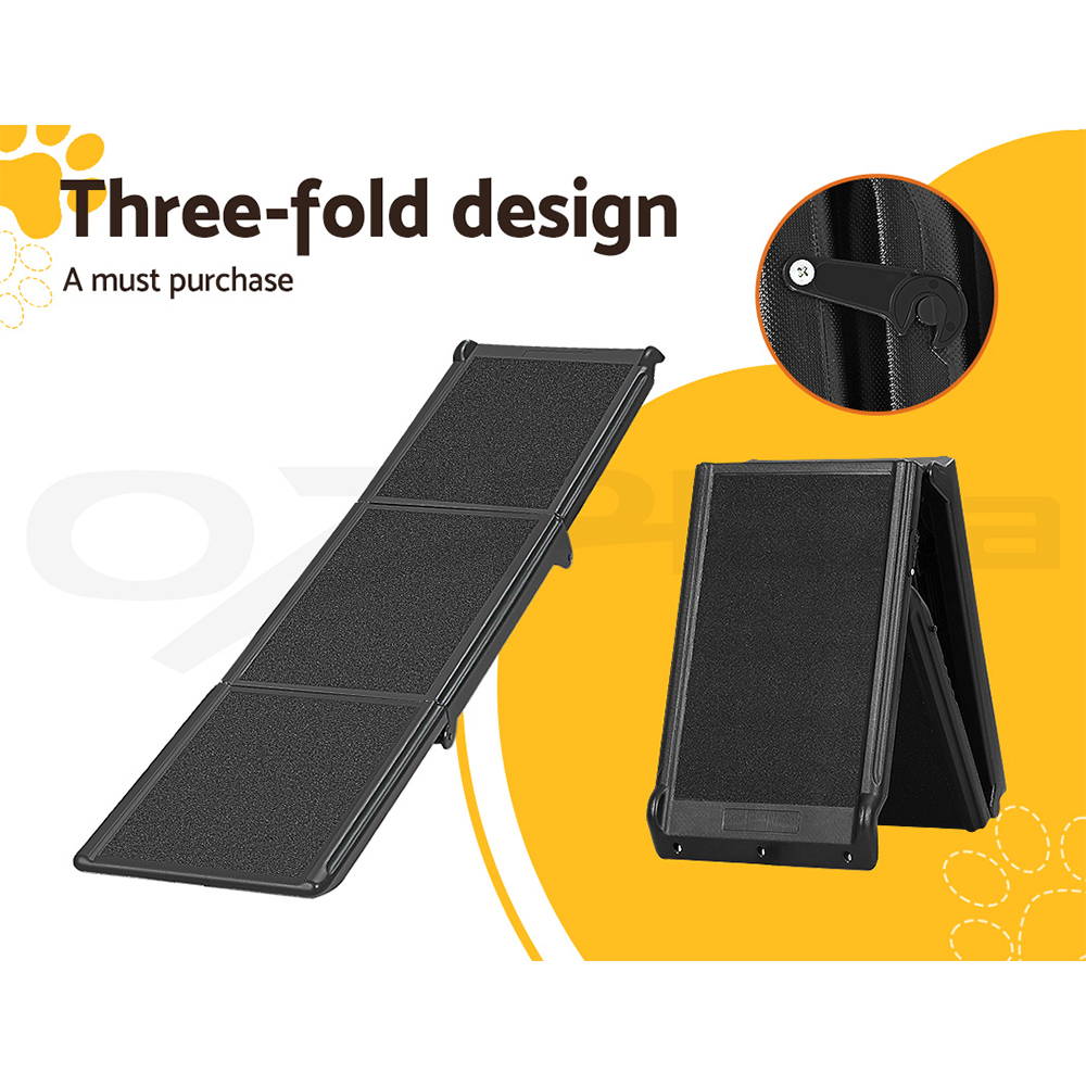 i.Pet Dog Ramp Steps For Bed Sofa Car Pet Stairs Ladder Travel Foldable Portable - Picture 27 of 72