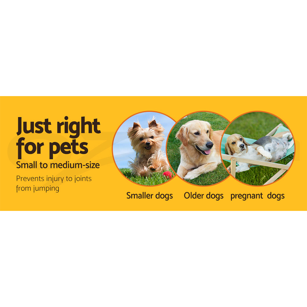 i.Pet Dog Ramp Steps For Bed Sofa Car Pet Stairs Ladder Travel Foldable Portable - Picture 32 of 72