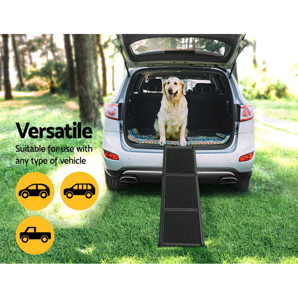 i.Pet Dog Ramp Steps For Bed Sofa Car Pet Stairs Ladder Travel Foldable Portable - Picture 33 of 72