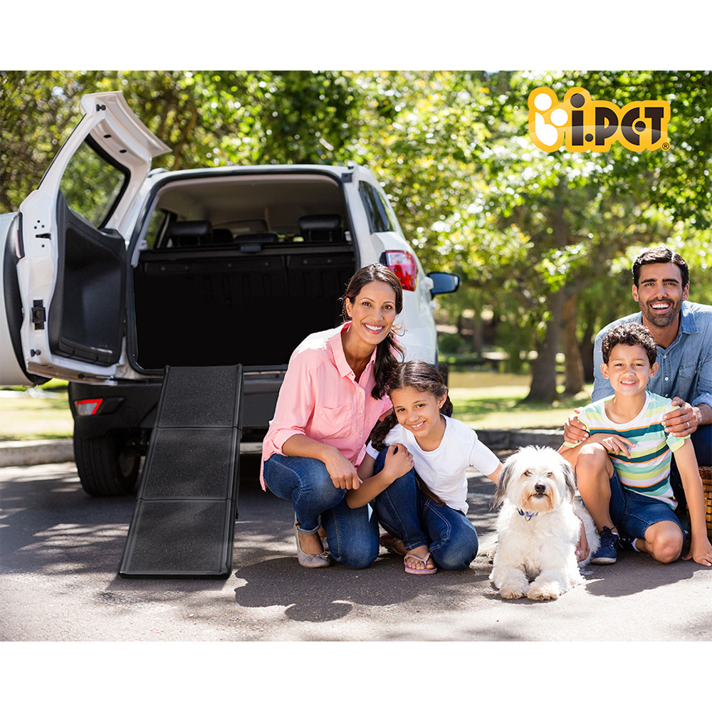 i.Pet Dog Ramp Steps For Bed Sofa Car Pet Stairs Ladder Travel Foldable Portable - Picture 35 of 72