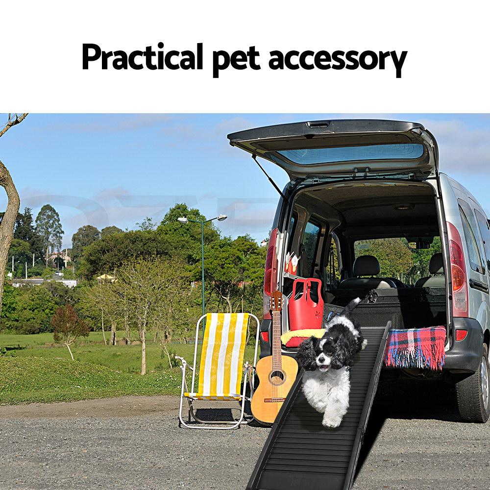 i.Pet Dog Ramp Steps For Bed Sofa Car Pet Stairs Ladder Travel Foldable Portable - Picture 39 of 72