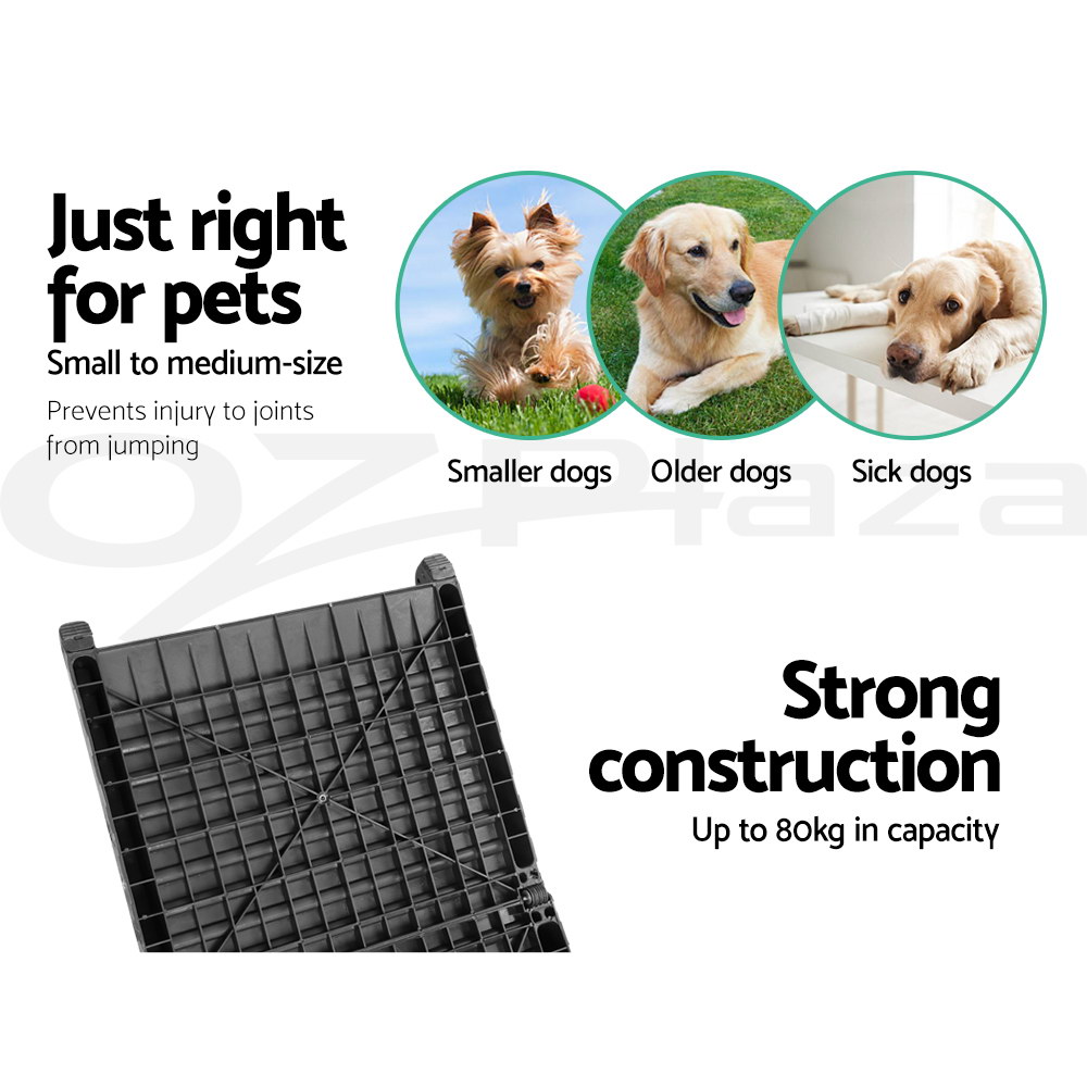 i.Pet Dog Ramp Steps For Bed Sofa Car Pet Stairs Ladder Travel Foldable Portable - Picture 40 of 72