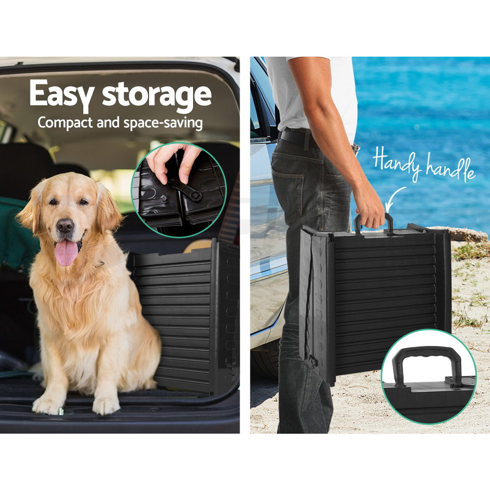 i.Pet Dog Ramp Steps For Bed Sofa Car Pet Stairs Ladder Travel Foldable Portable - Picture 42 of 72