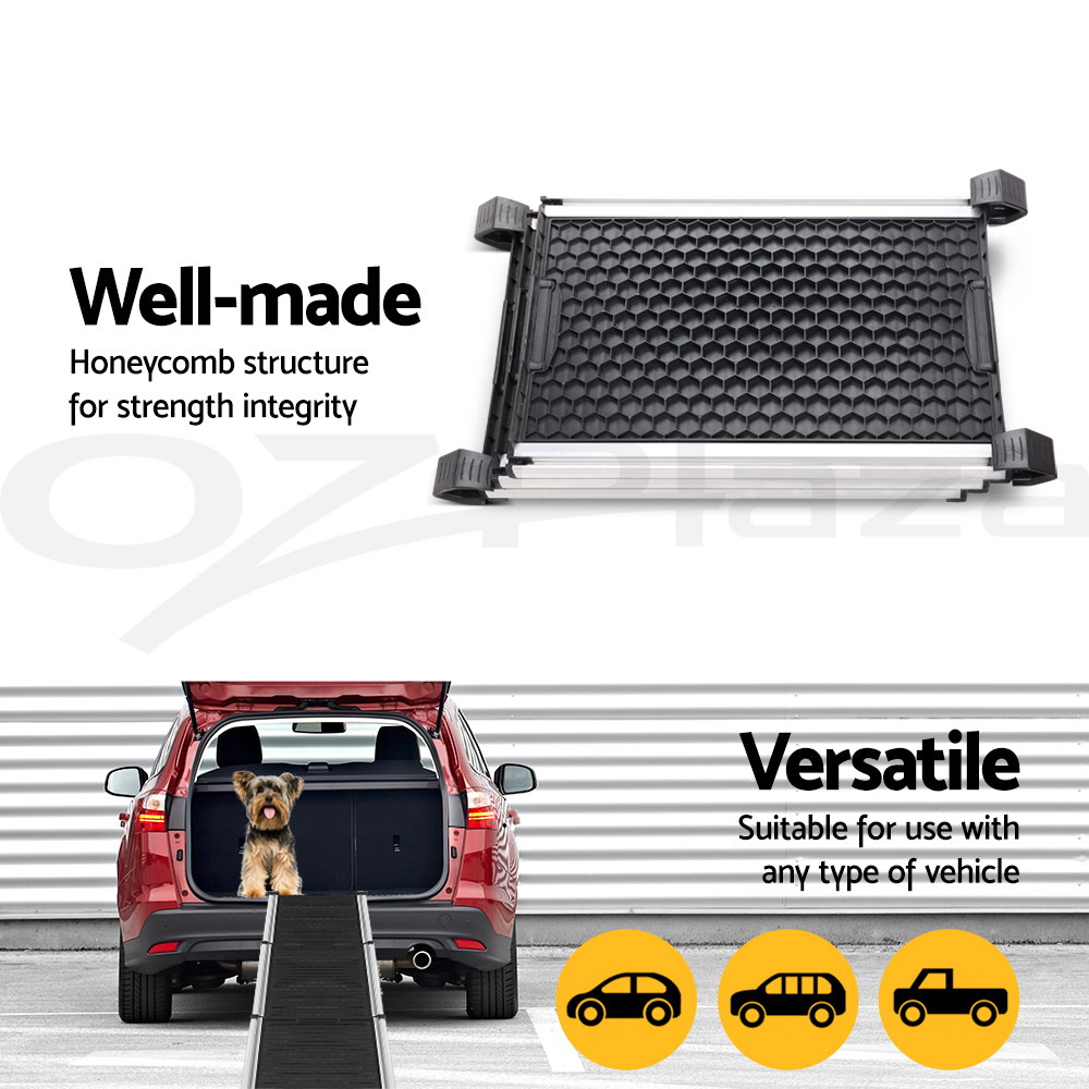i.Pet Dog Ramp Steps For Bed Sofa Car Pet Stairs Ladder Travel Foldable Portable - Picture 23 of 72