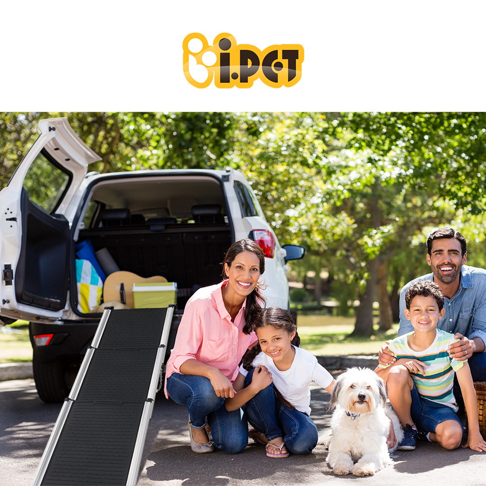 i.Pet Dog Ramp Steps For Bed Sofa Car Pet Stairs Ladder Travel Foldable Portable - Picture 25 of 72