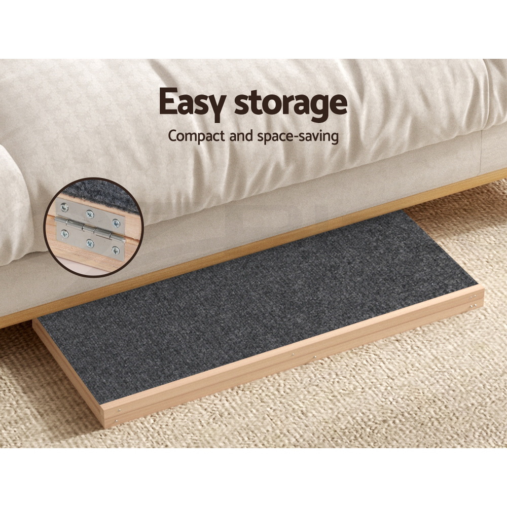 i.Pet Dog Ramp Steps For Bed Sofa Car Pet Stairs Ladder Travel Foldable Portable - Picture 70 of 72