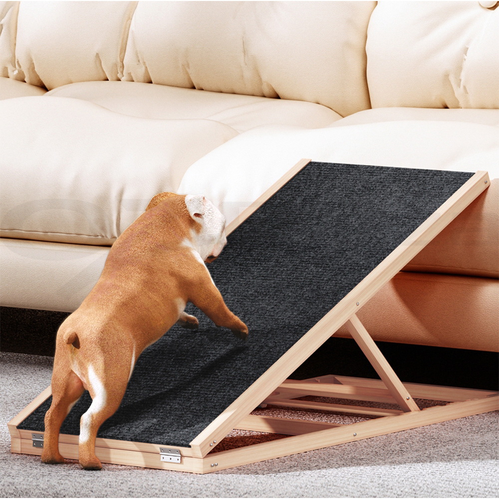 i.Pet Dog Ramp Steps For Bed Sofa Car Pet Stairs Ladder Travel Foldable Portable - Picture 72 of 72