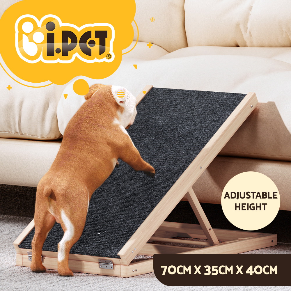 i.Pet Dog Ramp Steps For Bed Sofa Car Pet Stairs Ladder Travel Foldable Portable - Picture 55 of 72