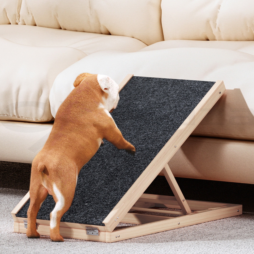 i.Pet Dog Ramp Steps For Bed Sofa Car Pet Stairs Ladder Travel Foldable Portable - Picture 63 of 72