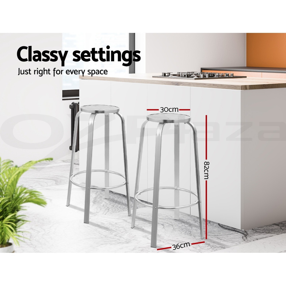 Gardeon Outdoor Bar Table Cafe Patio Setting Stools Table Aluminium Furniture - Picture 49 of 84