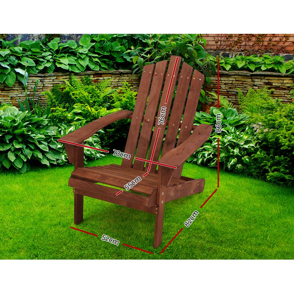 Gardeon Outdoor Furniture Sun Lounge Chairs Table Beach Chair Patio Adirondack eBay