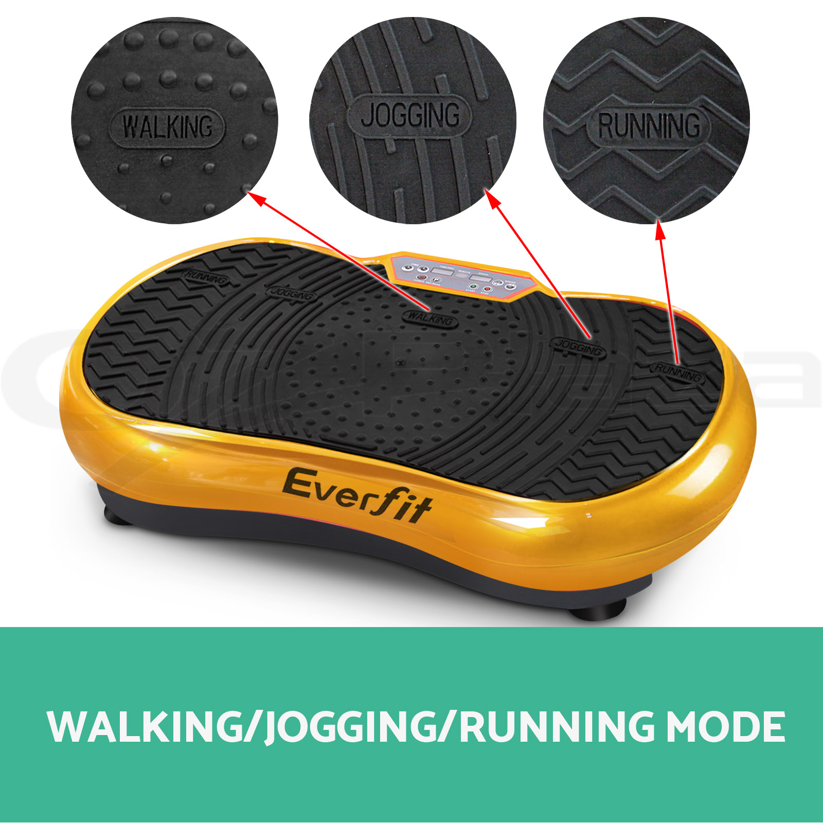 Everfit Vibration Machine Machines Platform Plate Vibrator Exercise Fit