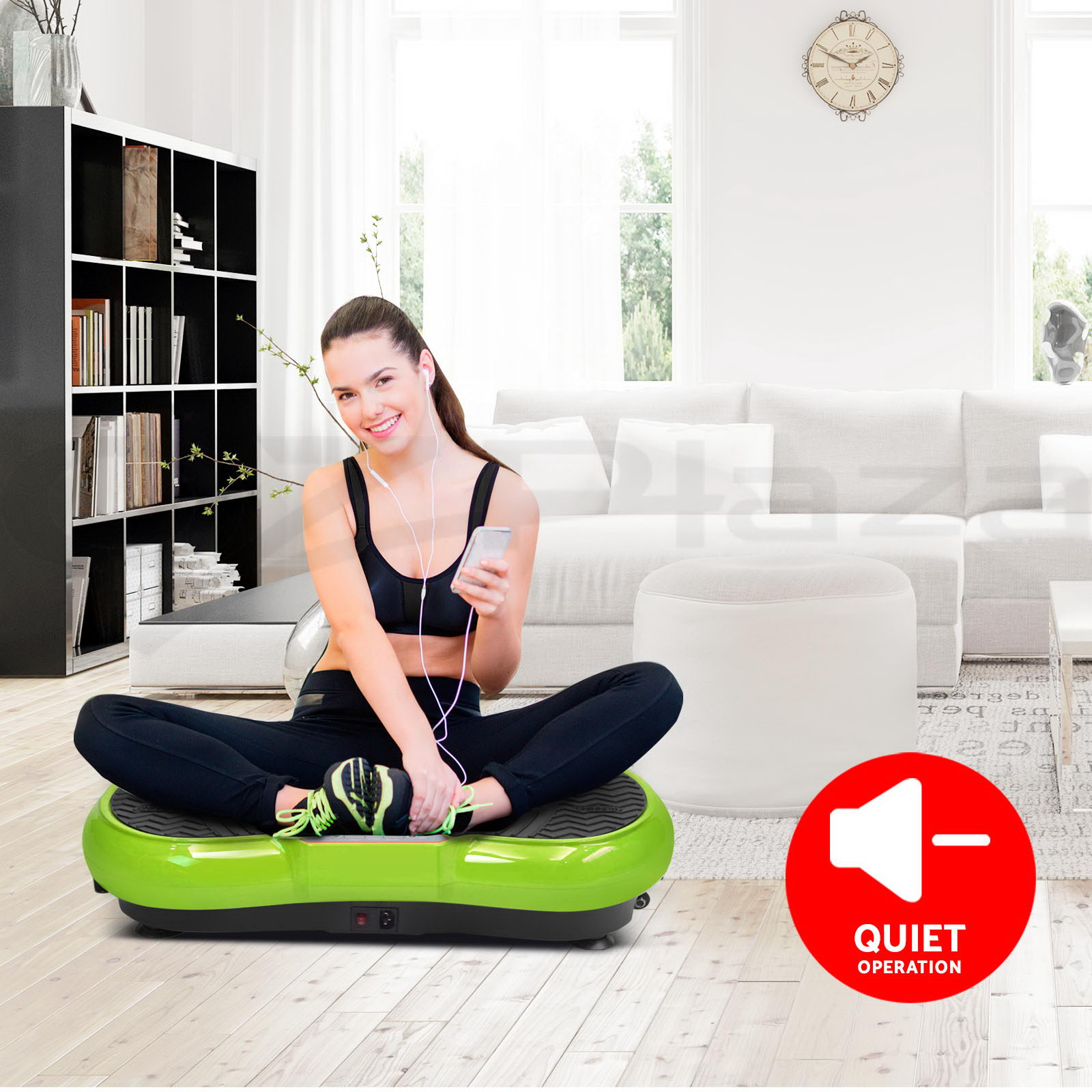 Everfit Vibration Machine Machines Platform Plate Vibrator Exercise Fit