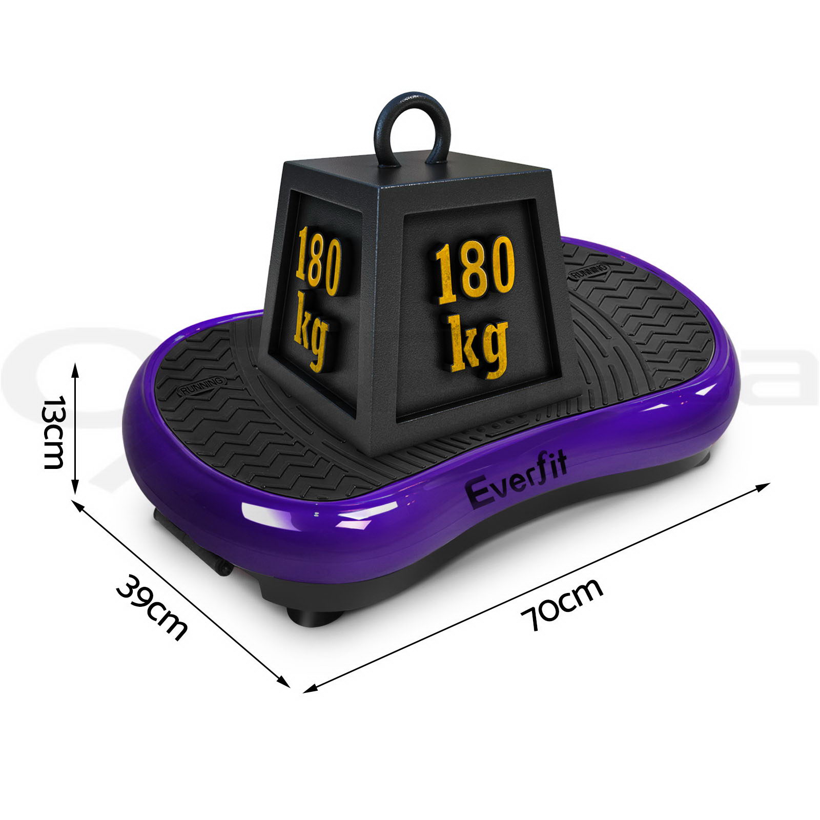 Everfit Vibration Machine Machines Platform Plate Vibrator Exercise Fit
