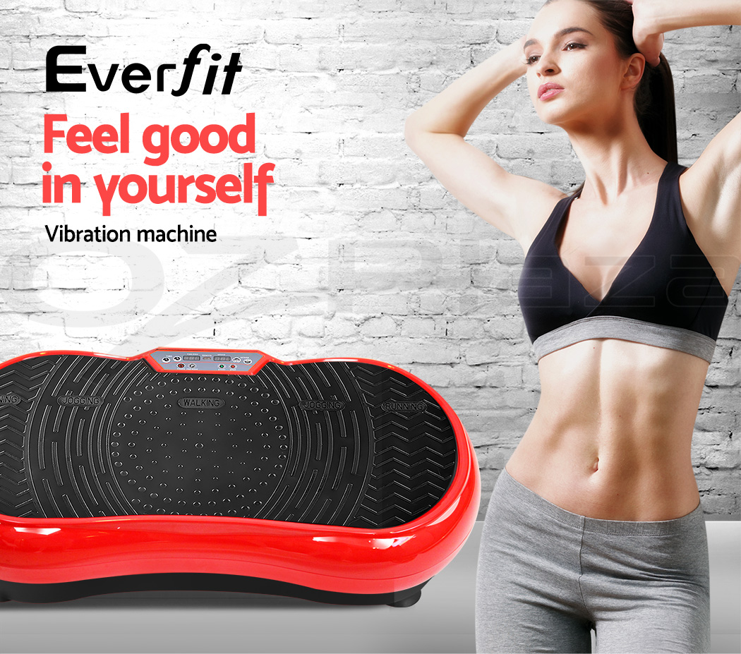 FIT-H-VP-ROUND-RD for sale online Everfit 1000W Vibrating Machine