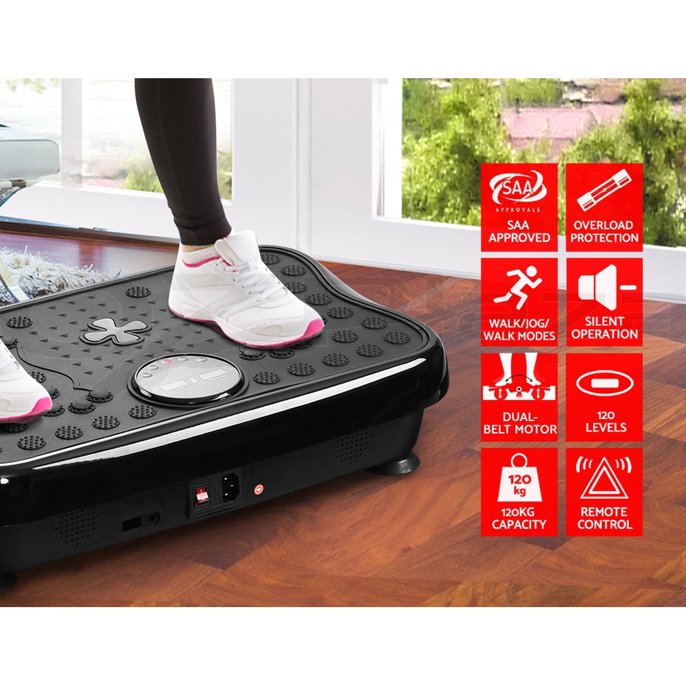Everfit Vibration Machine Machines Platform Plate Vibrator Exercise Fit