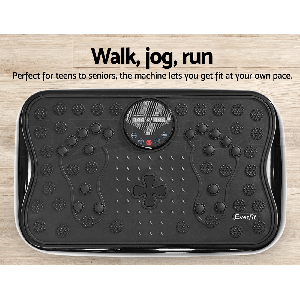 Everfit Vibration Machine Machines Platform Plate Vibrator Exercise Fit Gym Home - Picture 7 of 23