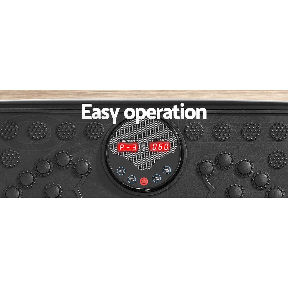 Everfit Vibration Machine Machines Platform Plate Vibrator Exercise Fit Gym Home - Picture 10 of 23