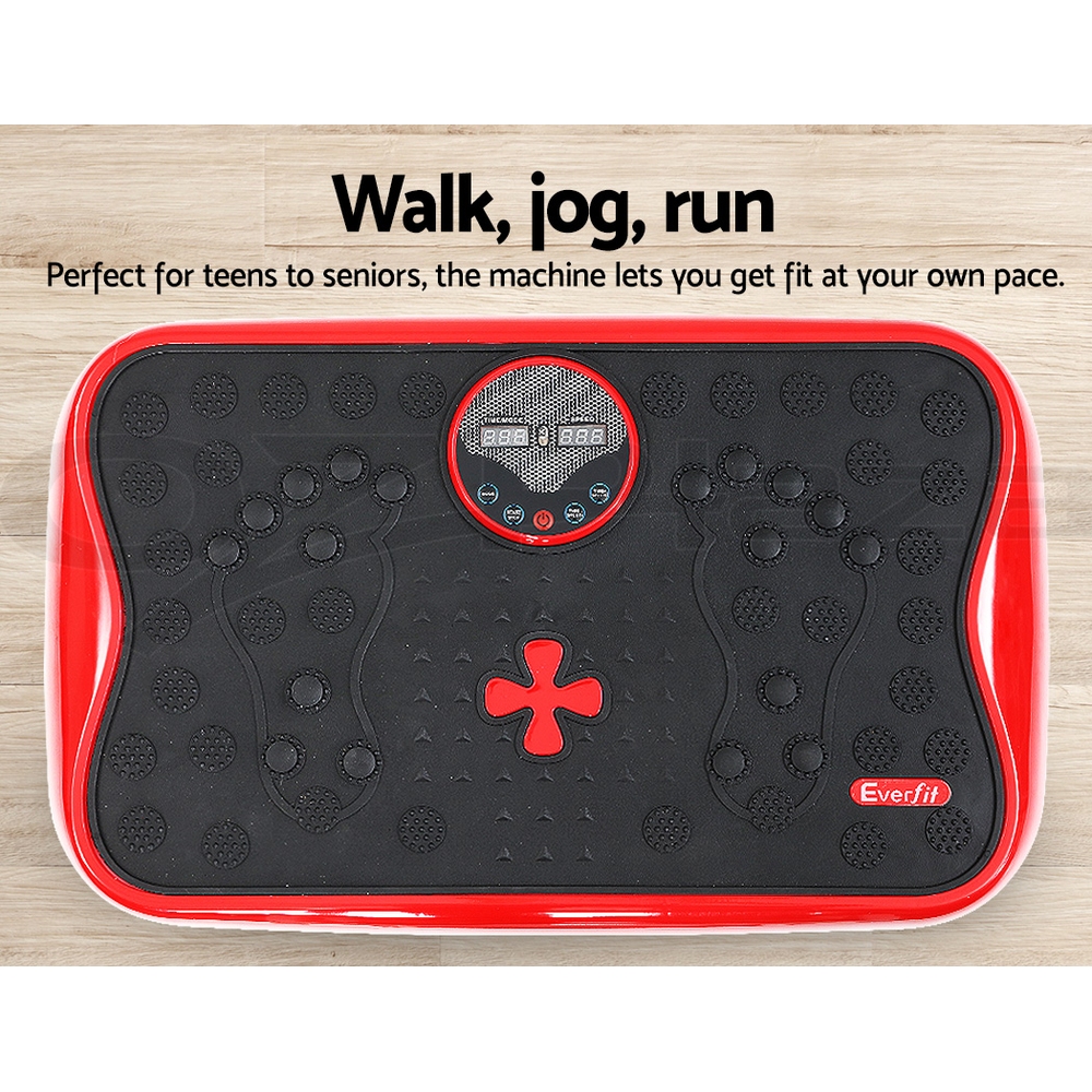 Everfit Vibration Machine Machines Platform Plate Vibrator Exercise Fit Gym Home - Picture 18 of 23