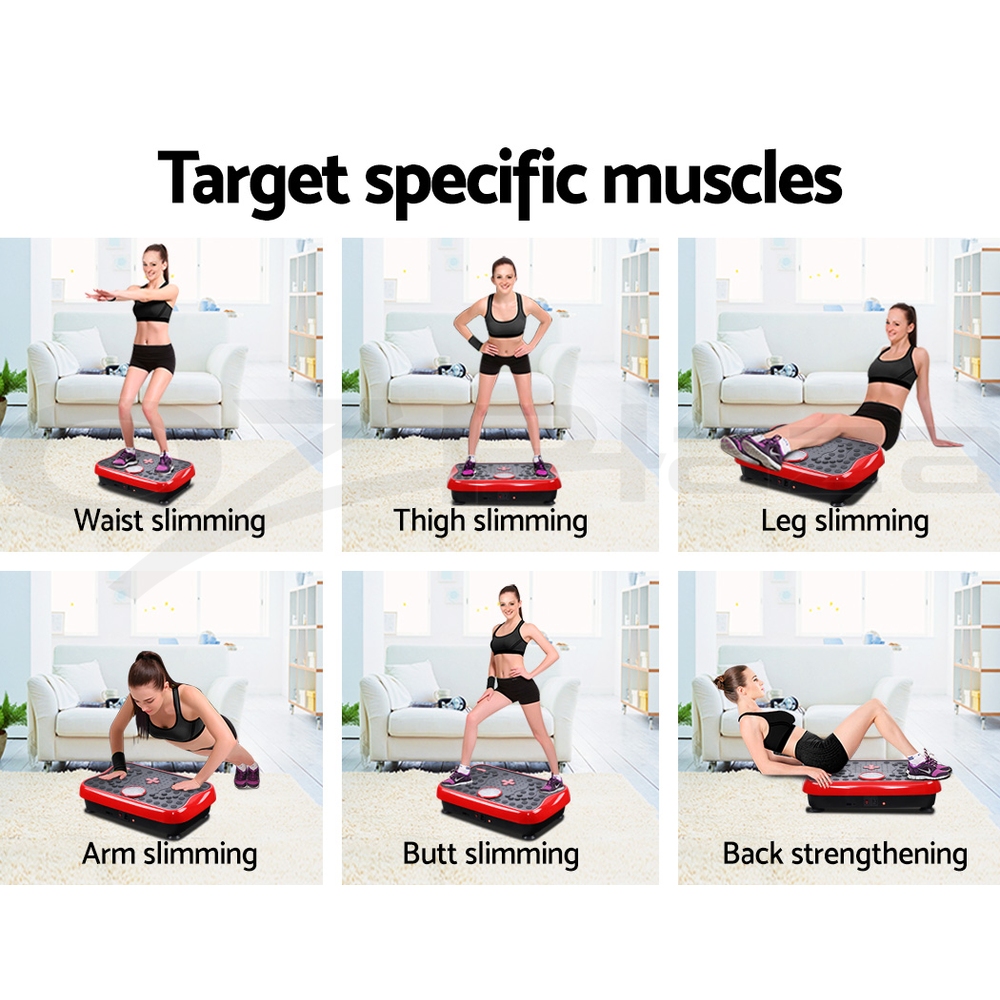 Everfit Vibration Machine Machines Platform Plate Vibrator Exercise Fit Gym Home - Picture 23 of 23