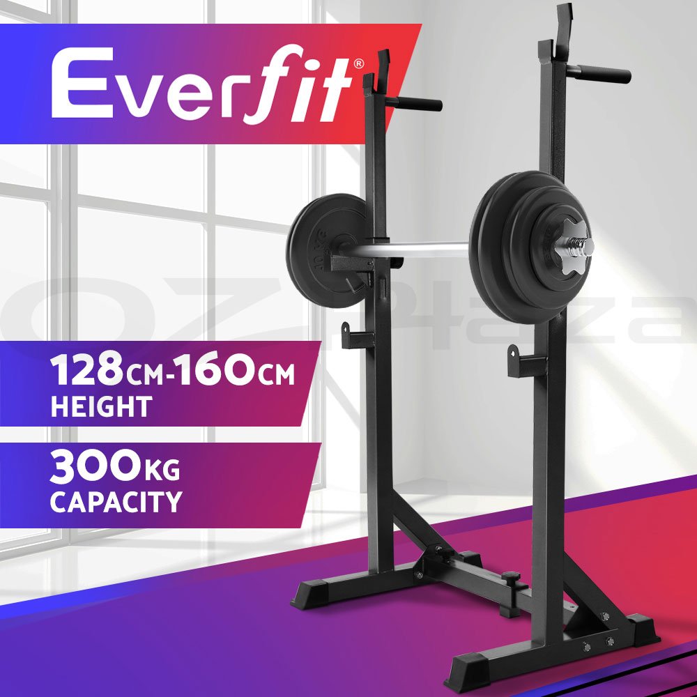 Everfit Weight Bench Press Squat Rack Sit-up Bench Chin Up FID Bench Benches - Picture 13 of 16