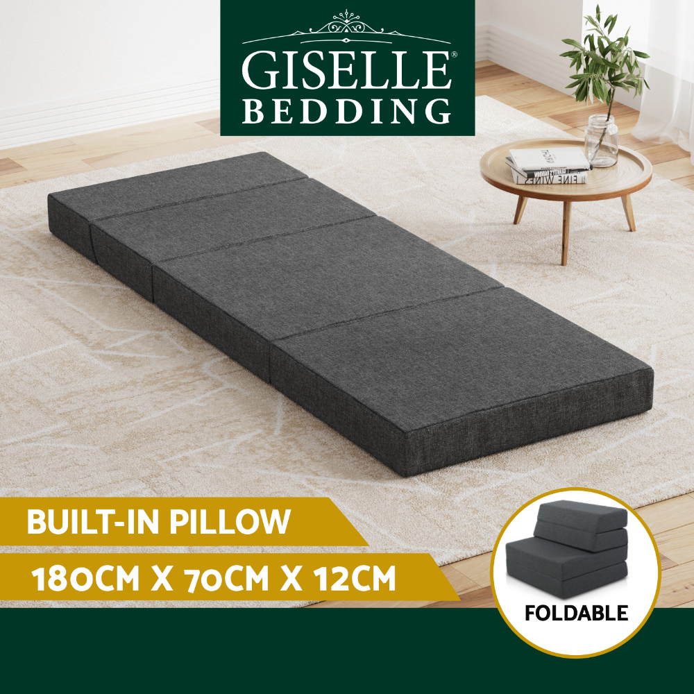 Giselle Bedding Foldable Mattress Folding Foam Mattresses Portable Single Size - Picture 28 of 29