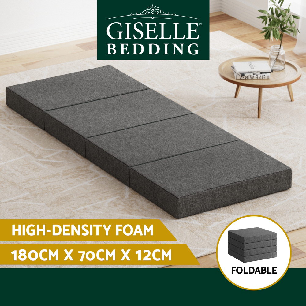 Giselle Bedding Foldable Mattress Folding Foam Mattresses Portable Single Size - Picture 22 of 29
