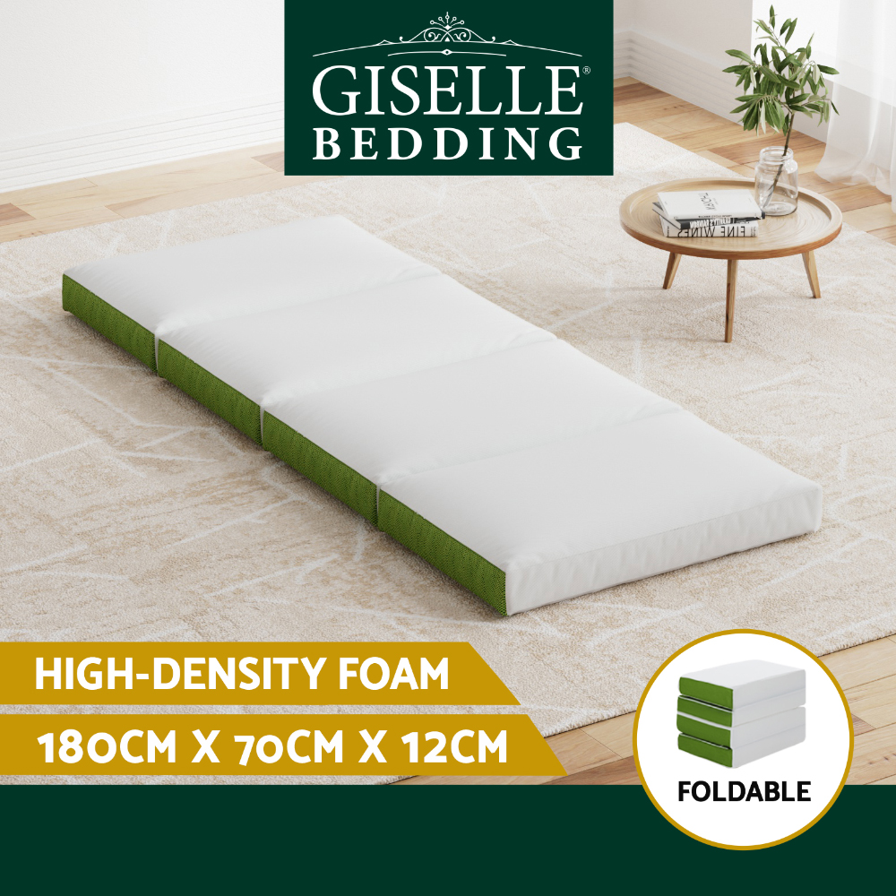 Giselle Bedding Foldable Mattress Folding Foam Mattresses Portable Single Size - Picture 26 of 29