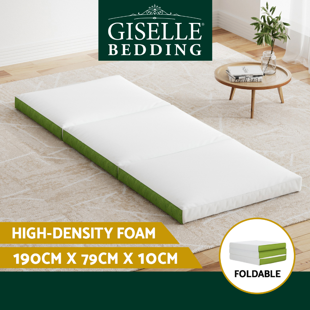 Giselle Bedding Foldable Mattress Folding Foam Mattresses Portable Single Size - Picture 20 of 29
