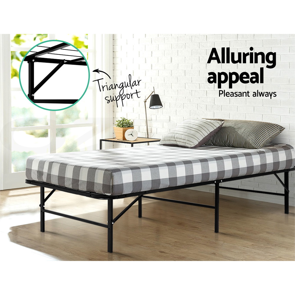 Artiss Folding Bed Frame KING SINGLE DOUBLE QUEEN Size Mattress Base