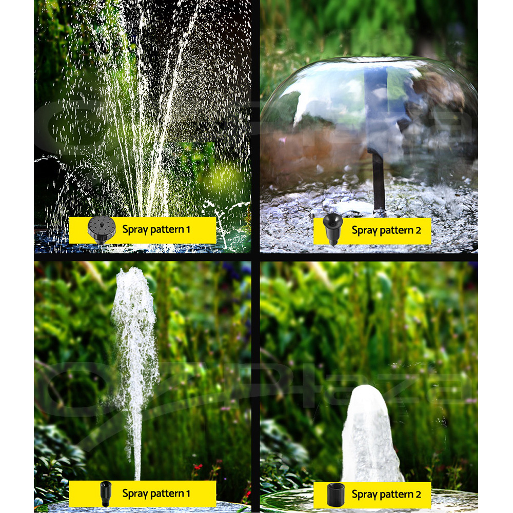 Gardeon Solar Pond Pump Water Pool Pumps Fountain Submersible Kit Filter 8 Model - Picture 48 of 79