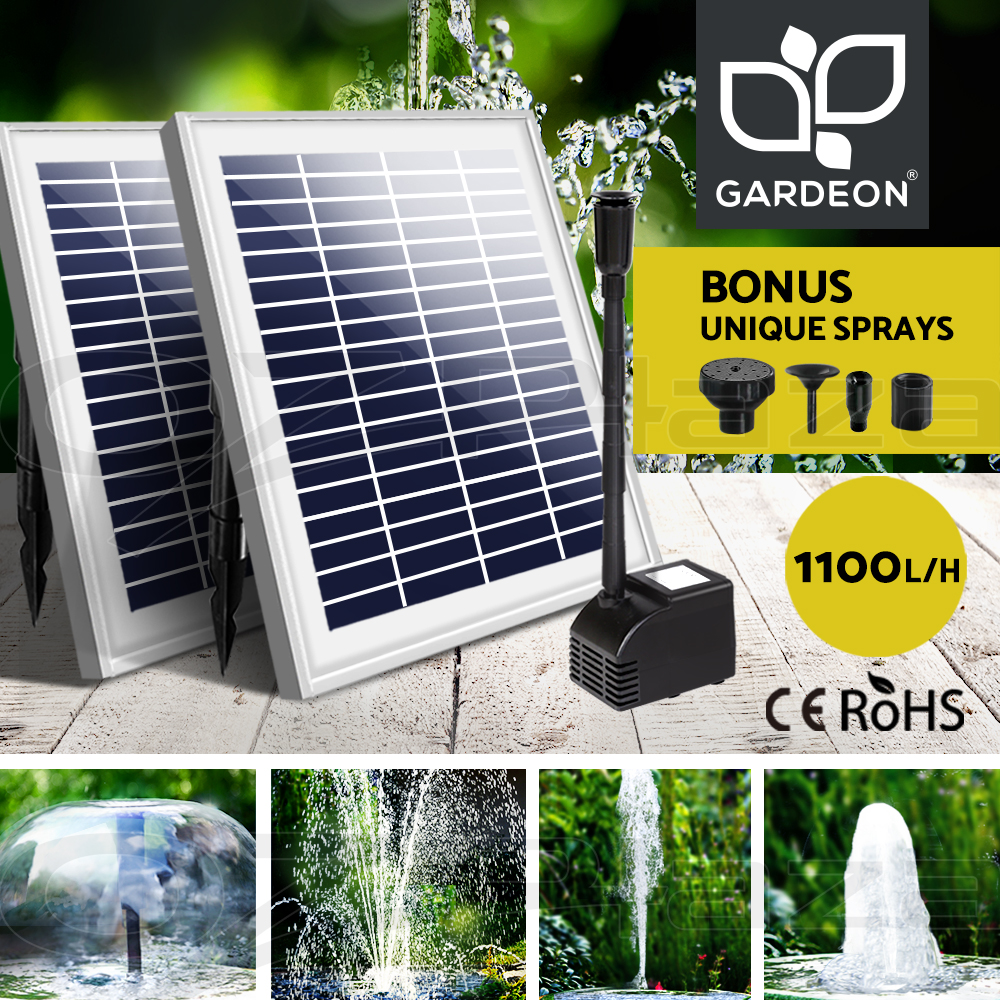 Gardeon Solar Pond Pump Water Pool Pumps Fountain Submersible Kit Filter 8 Model - Picture 12 of 79