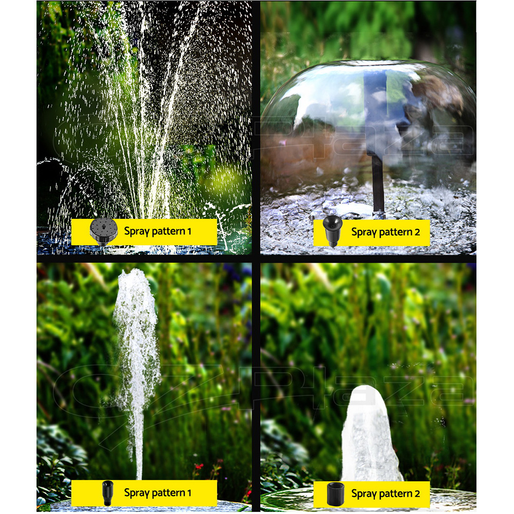 Gardeon Solar Pond Pump Water Pool Pumps Fountain Submersible Kit Filter 8 Model - Picture 15 of 79