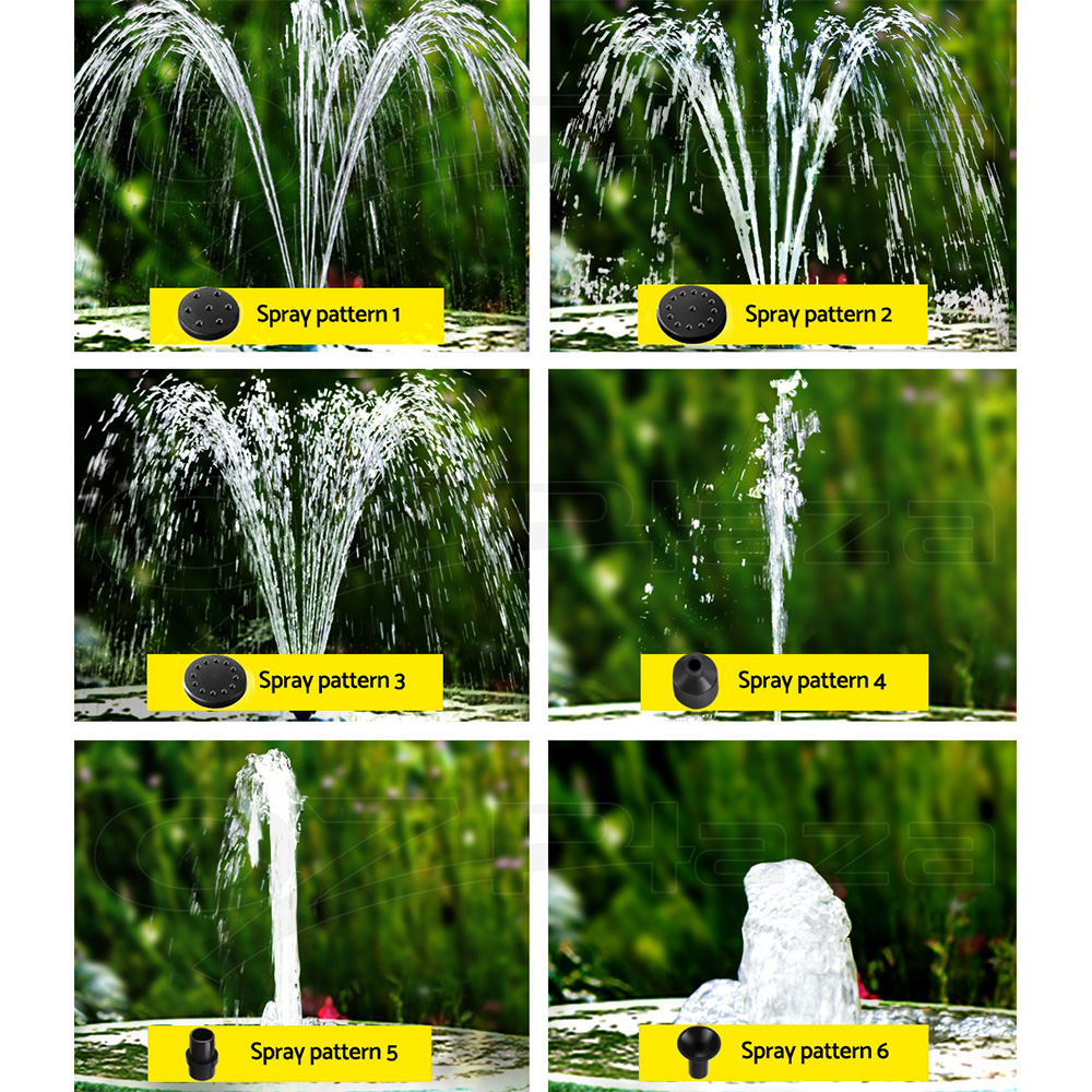 Gardeon Solar Pond Pump Water Pool Pumps Fountain Submersible Kit Filter 8 Model - Picture 69 of 79