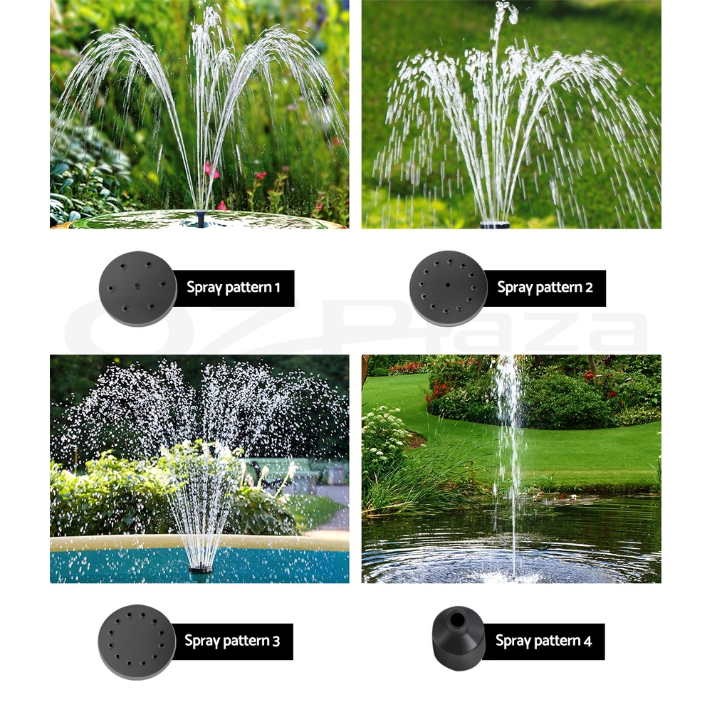 Gardeon Solar Pond Pump Water Pool Pumps Fountain Submersible Kit Filter 8 Model - Picture 63 of 79