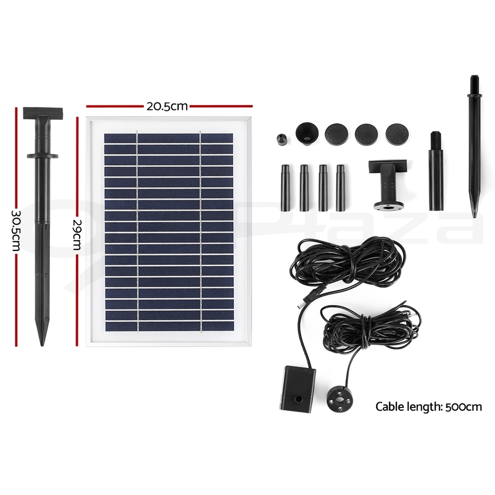 Gardeon Solar Pond Pump Water Pool Pumps Fountain Submersible Kit Filter 8 Model - Picture 66 of 79