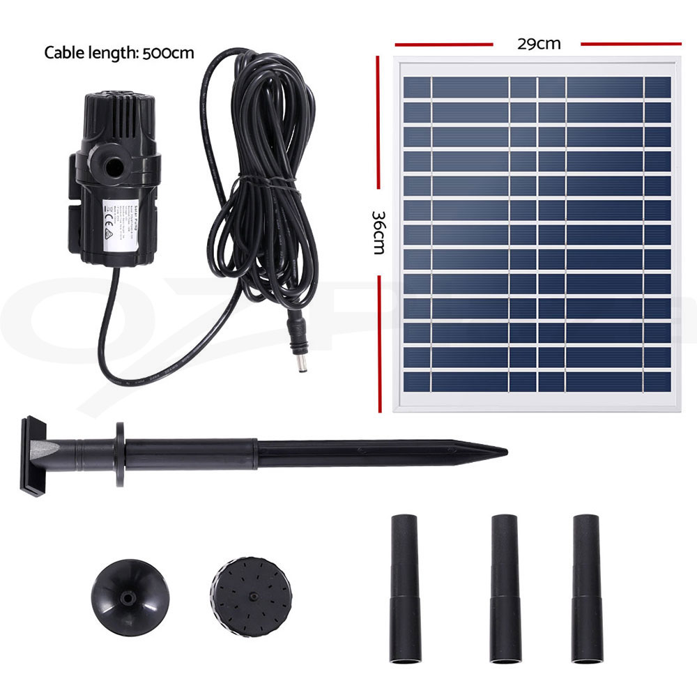 Gardeon Solar Pond Pump Water Kit Outdoor Pool Fountain Filter Pumps Submersible - Picture 16 of 22