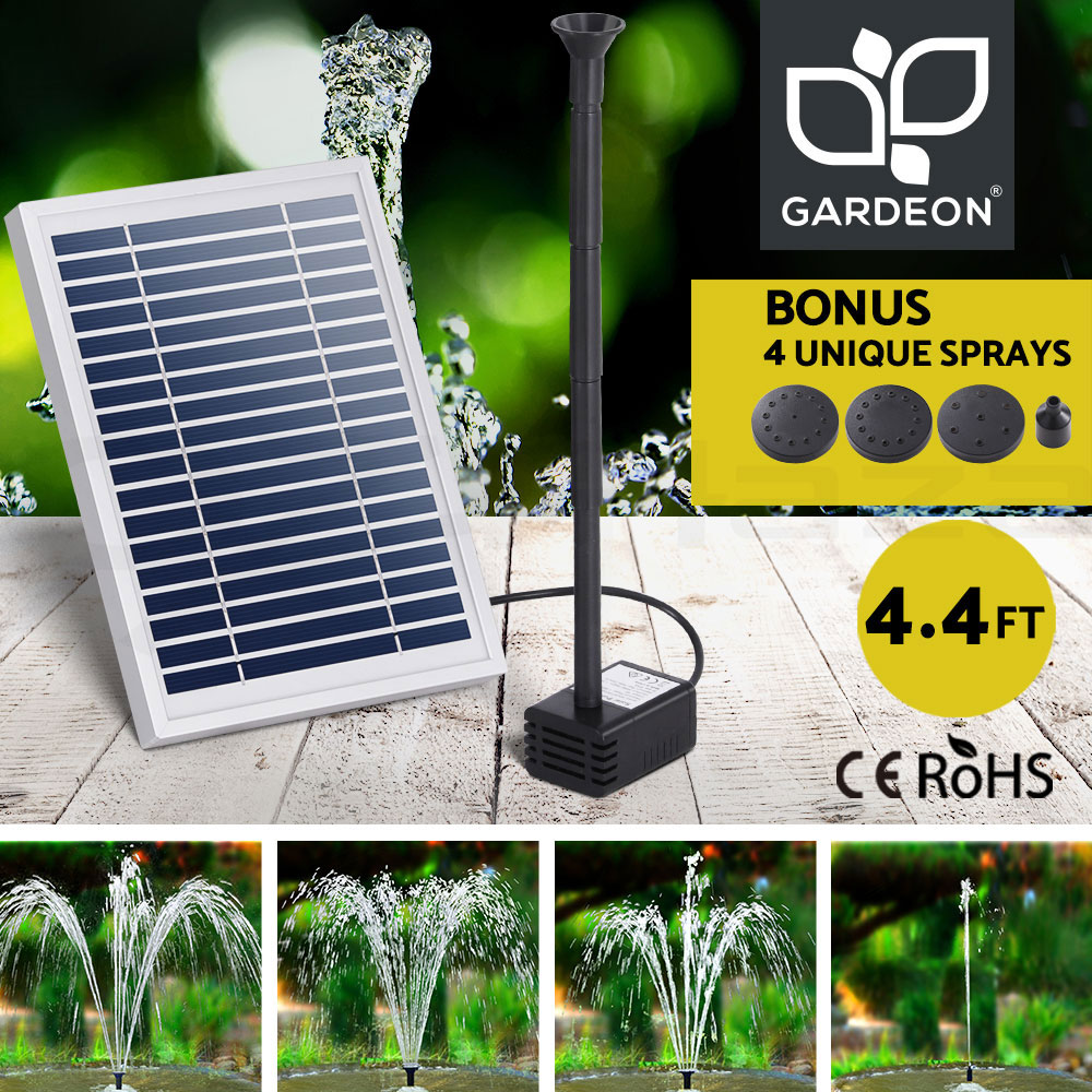 Gardeon Solar Pond Pump Water Kit Outdoor Pool Fountain Filter Pumps Submersible - Picture 11 of 22