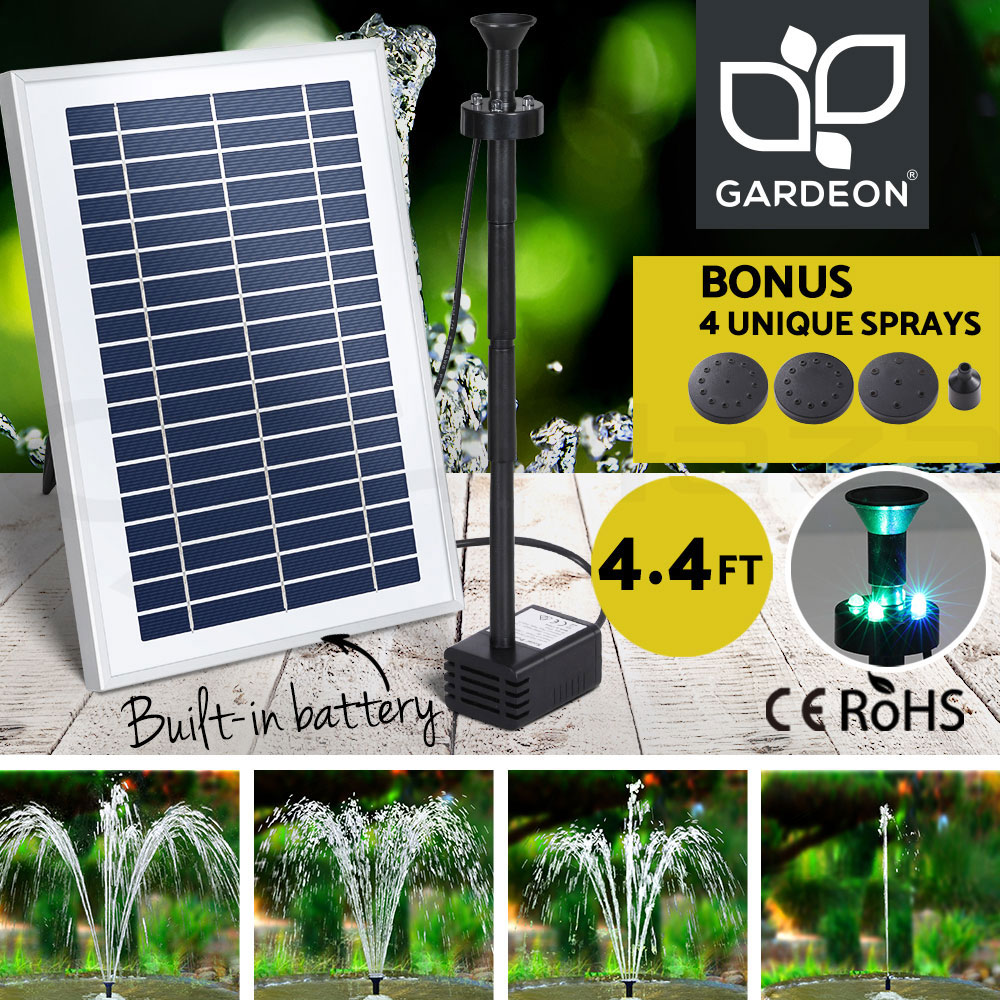 Gardeon Solar Pond Pump Water Kit Outdoor Pool Fountain Filter Pumps Submersible - Picture 17 of 22
