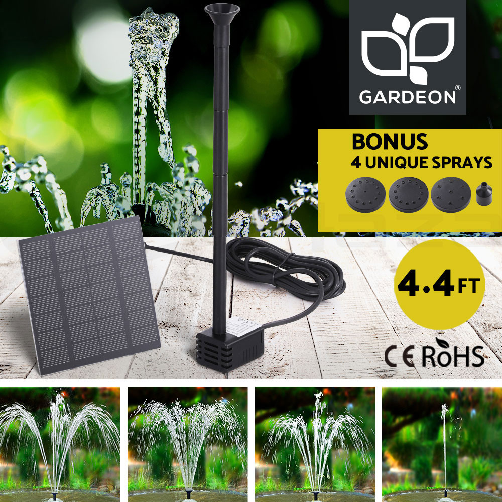 Gardeon Solar Pond Pump Water Kit Outdoor Pool Fountain Filter Pumps Submersible - Picture 9 of 22