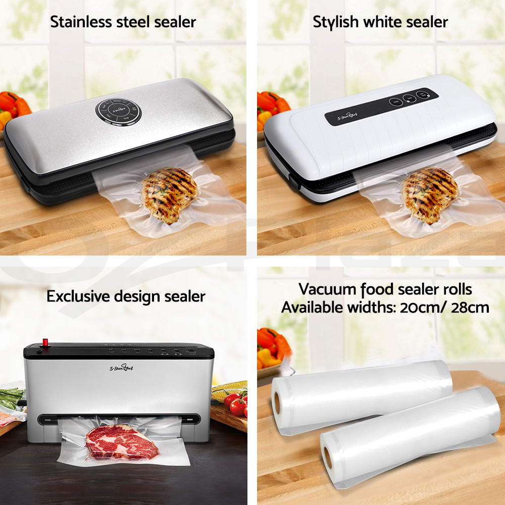 300 Vacuum Food Sealer Bags Roll Saver Storage Seal Heat Commercial