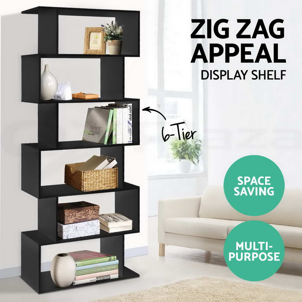 Artiss Display Shelves Cabinet Bookcase Stand Storage Bookshelf CD Shelves - Picture 19 of 32