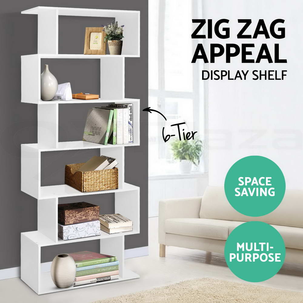 Artiss Display Shelves Cabinet Bookcase Stand Storage Bookshelf CD Shelves - Picture 26 of 32