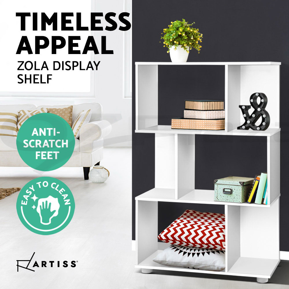 Artiss Display Shelf Bookshelf Bookshelves Storage Cabinet Bookcase Stand Rack - Picture 12 of 68