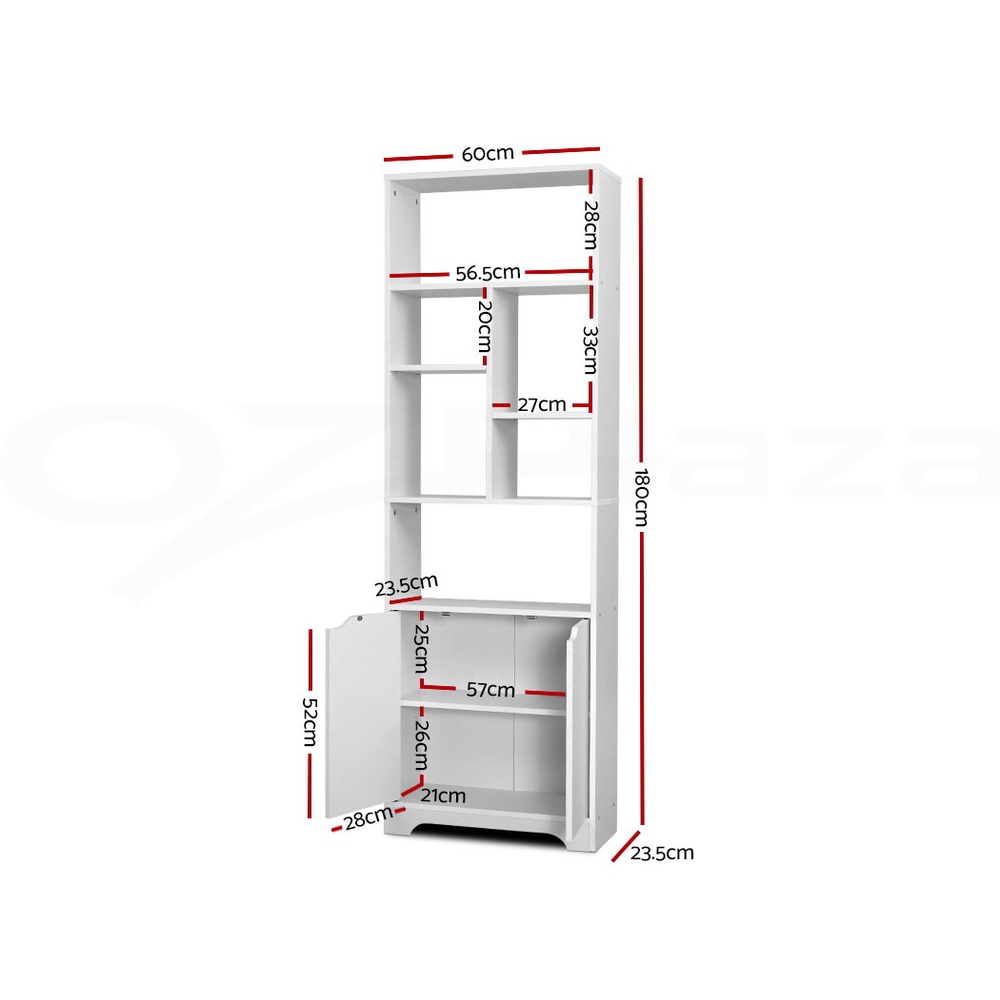 Artiss Display Shelf Bookshelf Bookshelves Storage Cabinet Bookcase Stand Rack - Picture 56 of 68