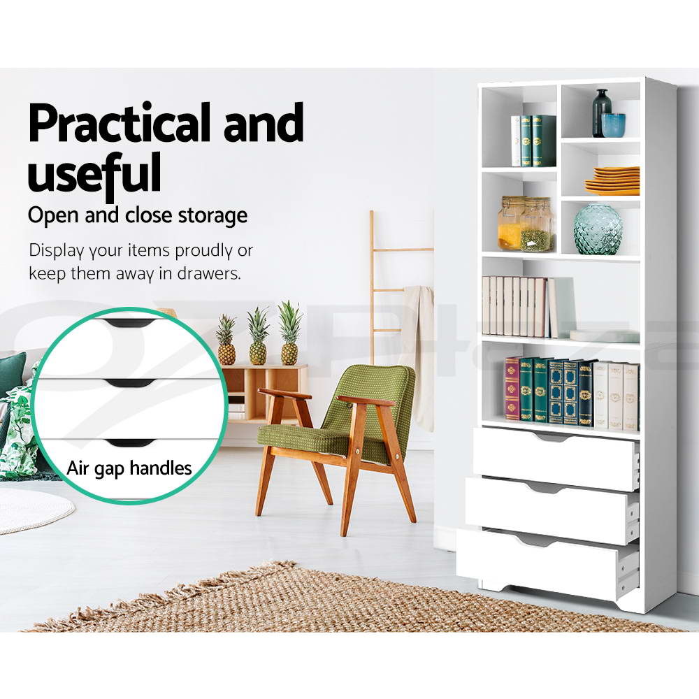 Artiss Display Shelf Bookshelf Bookshelves Storage Cabinet Bookcase Stand Rack - Picture 61 of 68