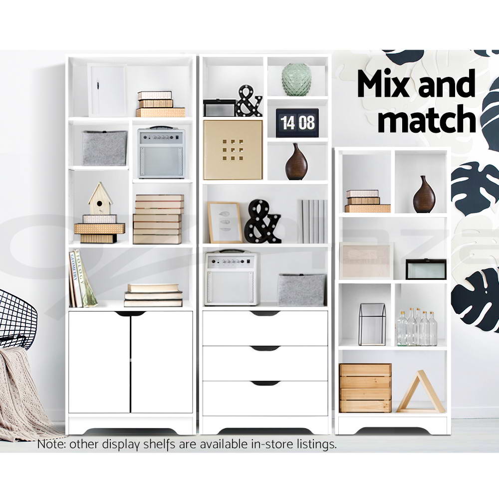 Artiss Display Shelf Bookshelf Bookshelves Storage Cabinet Bookcase Stand Rack - Picture 66 of 68