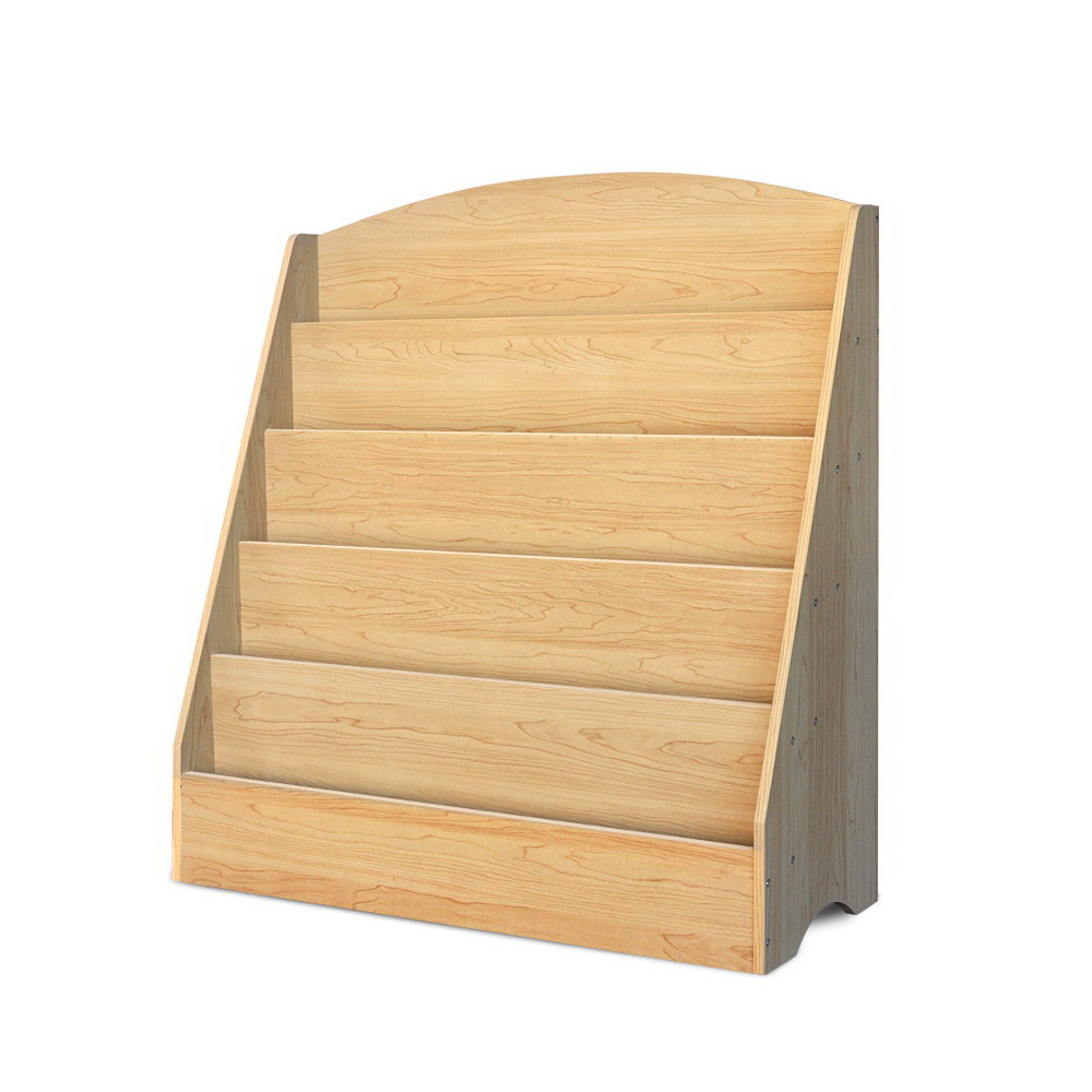 Keezi Kids Bookshelf Bookcase Children Shelf Magazine Rack Storage Organiser - Picture 34 of 41