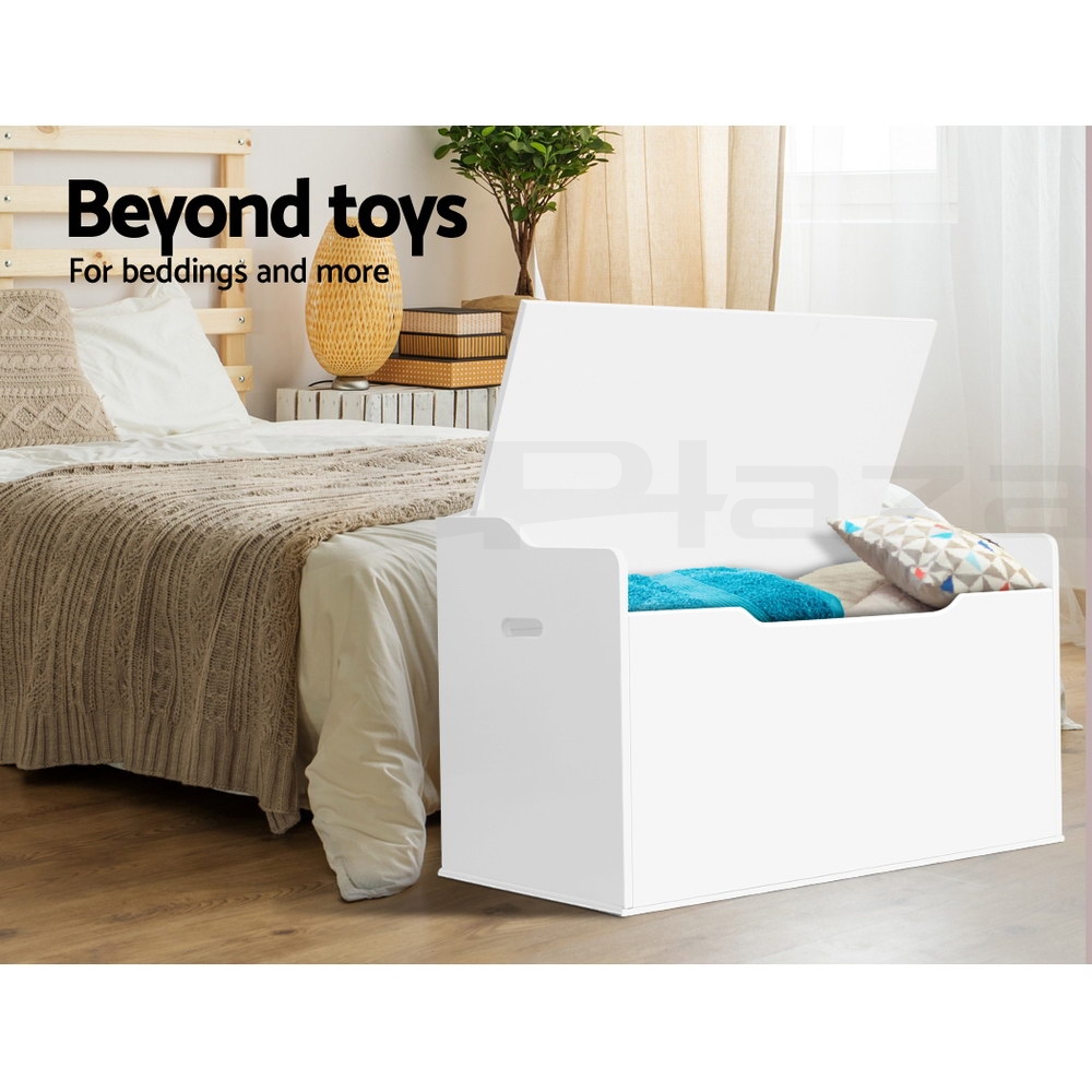 Keezi Kids Toy Box Chest Storage Cabinet Container Children Clothes Organiser - Picture 24 of 31